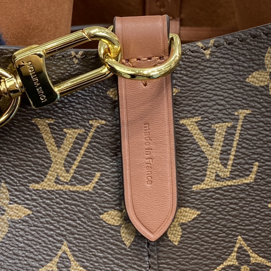 Louis Vuitton NEONOE MM Bucket Bag Monogram M44887 Caramel